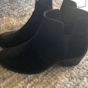 Cole Haan black suede